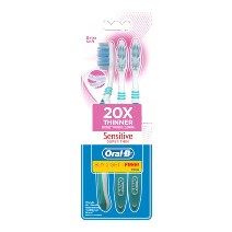 ORAL B TOOTHBRUSH SUPER THIN BUY 2 GET 1 FREE 